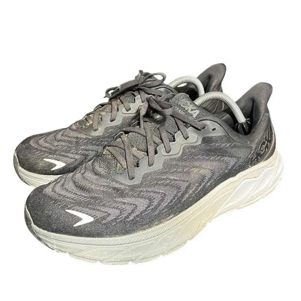Hoka One One Arahi 6‎ Running Shoes Womens 12 Black Athletic Comfort Walking